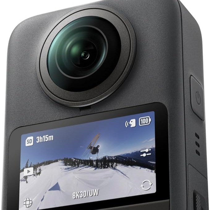 Pack Estándar dji Osmo 360, Cámara Deportiva 360 | Imagen 360° de 1 pulgada, video 360° en 8K nativo, cámara de acción, video 4K/120 fps y 170° Boost, foto 360° de 120 MP
