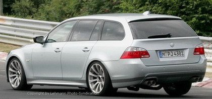 BMW M5 Touring, nuevas fotos espía