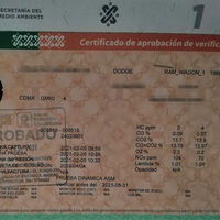 Cómo interpretar el Certificado de Verificación que te entregan al verificar tu auto en México: ¿qué significa cada valor?