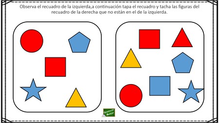 Fichas Para Trabajar La Memoria Sensorial Visual Page 0007