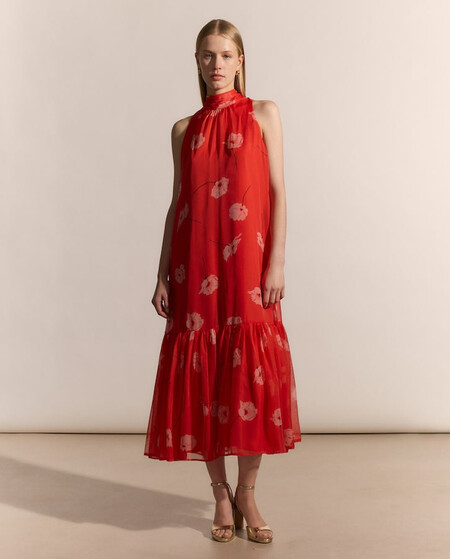 Vestido Midi Sin Mangas