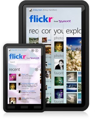 Flickr app para dispositivos móviles equipados con Windows 7, lanzamiento oficial