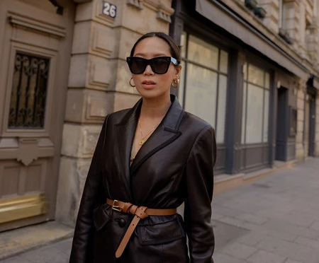 El total look de piel es la tendencia más buscada del otoño: 13 looks vistos en las calles que vienen cargados de cuero