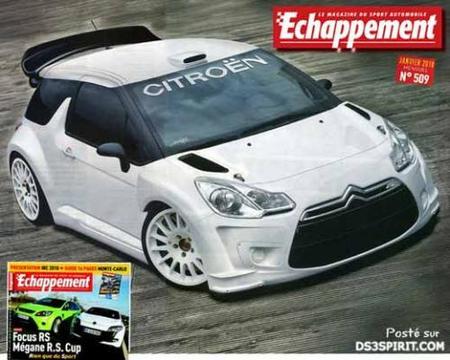 Más pistas de cómo será el Citroën DS3 WRC