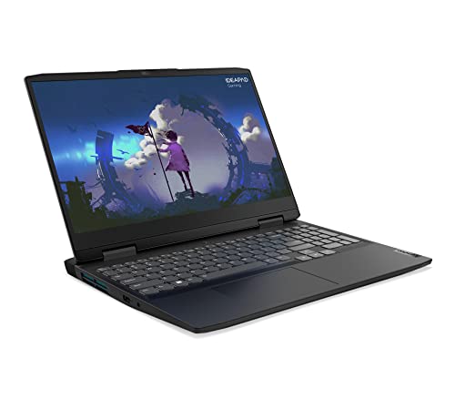 Lenovo IdeaPad Gaming 3 Gen 7 - Ordenador Portátil 15.6" FHD 165Hz (Intel Core i7-12700H, 16GB RAM, 512GB SSD, NVIDIA RTX 3060-6GB, WiFi 6, Sin Sistema Operativo) Teclado QWERTY Español - Gris Oscuro