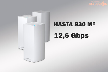 El pack de tres routers Linksys Velop MX12600 a 418,11 euros en Amazon: Wi-Fi 6 mesh de alta calidad a precio de escándalo