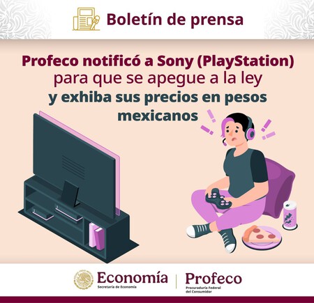 Profeco Playstation Tienda Mexico Pesos
