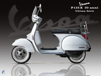 Vespa PX 125 30 aniversario, la última
