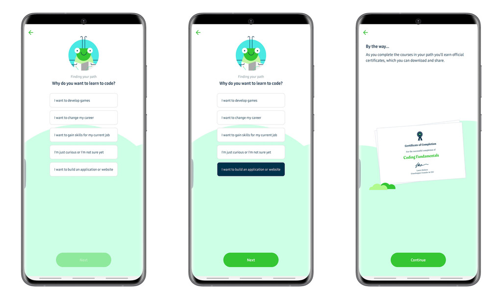 Grasshoper, la aplicación de Google para aprender JavaScript en tu ...