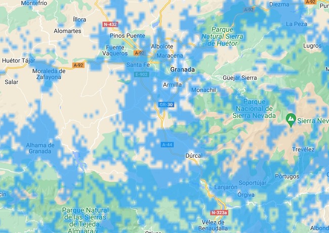Este mapa interactivo de Movistar te permite saber dónde hay cobertura ...