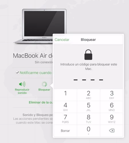 Buscar Mi Mac Bloquear 3