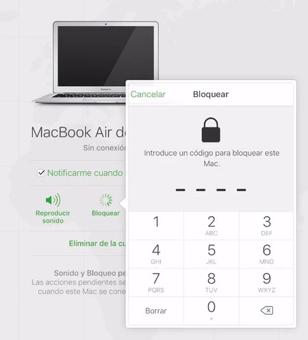 Find My Mac ロック 3