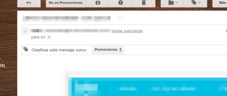 Gmail nos facilita aún más desuscribirnos de promociones y listas de correo