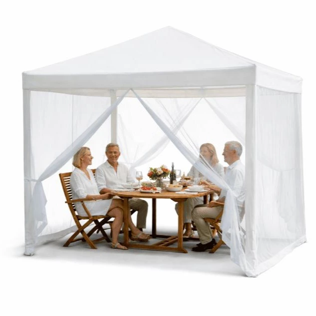 Carpa De Jardín Con Mosquitera 360º, Starlyf Gazebo, Protección Uv Y Tejido Impermeable, Plegable Portátil Para Terraza, Patio, Camping Y Exterior
