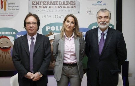 La semana de la vacunación se celebra del 22 al 27 de abril 2013 con una exposición en el Museo de Ciencias Naturales