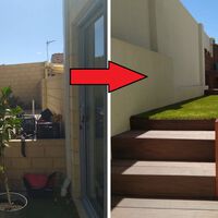 Pasó de tener un patio feo y desaprovechado a un pequeño oasis de lujo: esta reforma fue la clave para conseguirlo