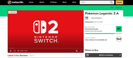 Pokemon Z A Metacritic