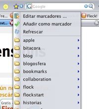 Deng GB, otra extensión para acceder a nuestros marcadores de Google desde Firefox