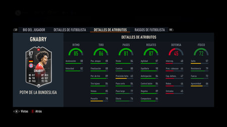 Serge Gnarby Dcp Stats
