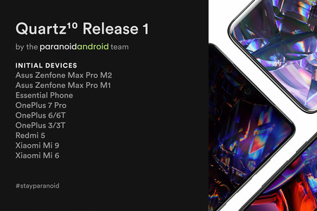 Paranoid Android lanza su versión estable con Android 10 para los Xiaomi Mi 6, Mi 9, OnePlus 3, Redmi 5 y más
