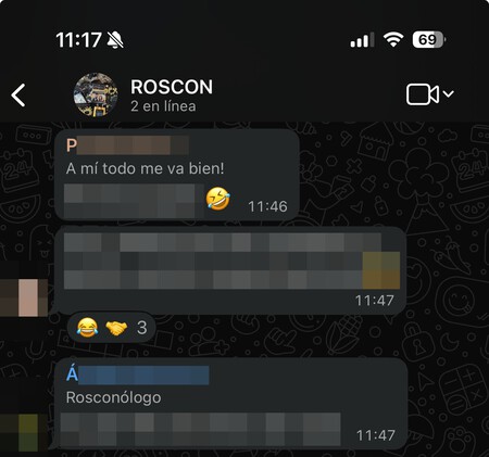 Como configurar sua etiqueta em um grupo do WhatsApp - Passo 5