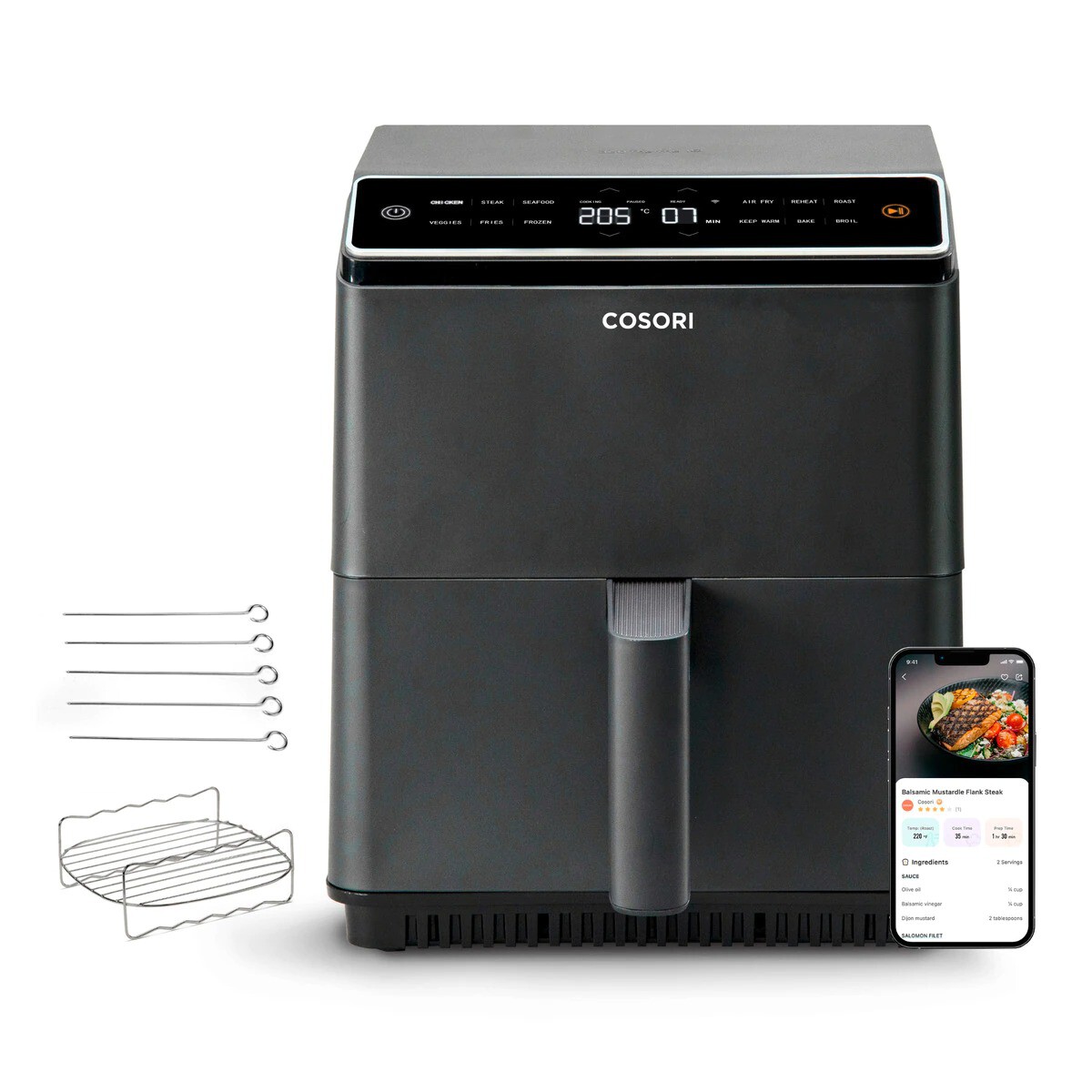 Black Friday 2022 mejor oferta de freidora de aceite Cosori por 115