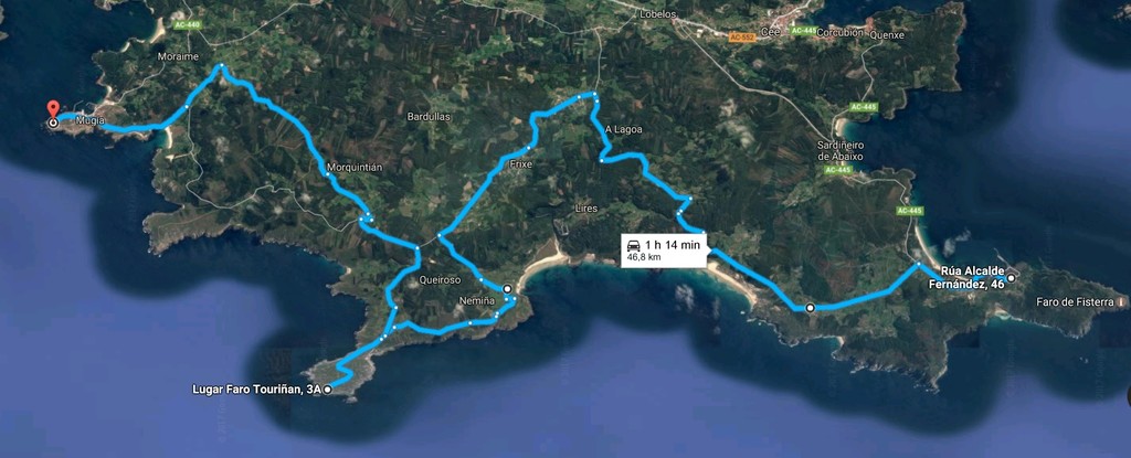 Ruta 3 Fisterra Muxia