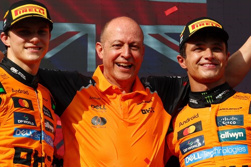 Piastri Norris Hungaroring F1 2025