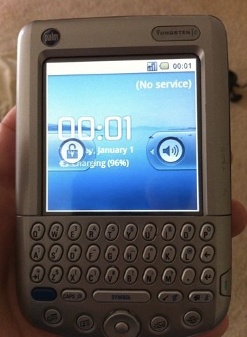Android 2.1 instalado en una Palm Tungsten C