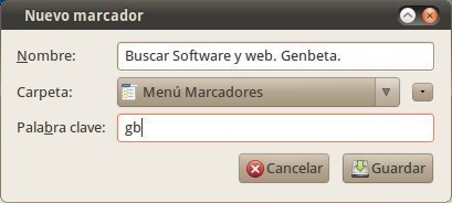 Crea la palabra clave para la búsqueda