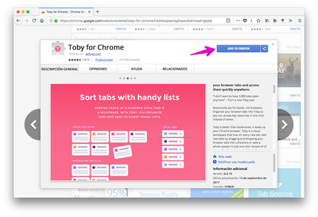 Instalar Toby En Firefox