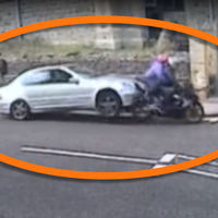 12 meses de cárcel y 30 sin carnet para el conductor que atropelló deliberadamente a una moto (vídeo) 