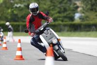 Honda EV-Neo, la prueba (conducción en parque cerrado)