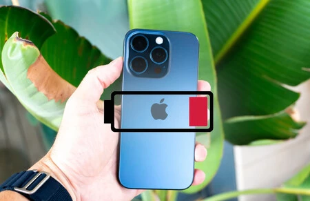 バッテリー残量が少ないiPhone 15 Pro