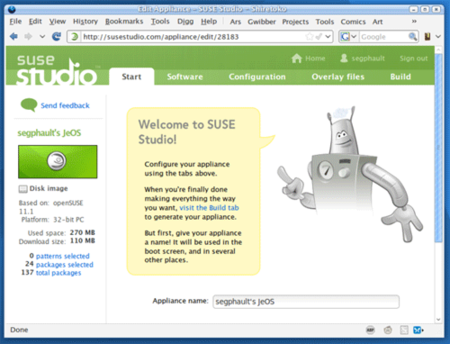 SUSE Studio a fondo: crea tu distro a medida, y pruébala