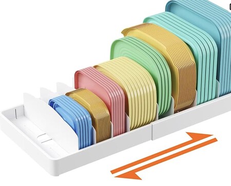 Organizador de tuppers.