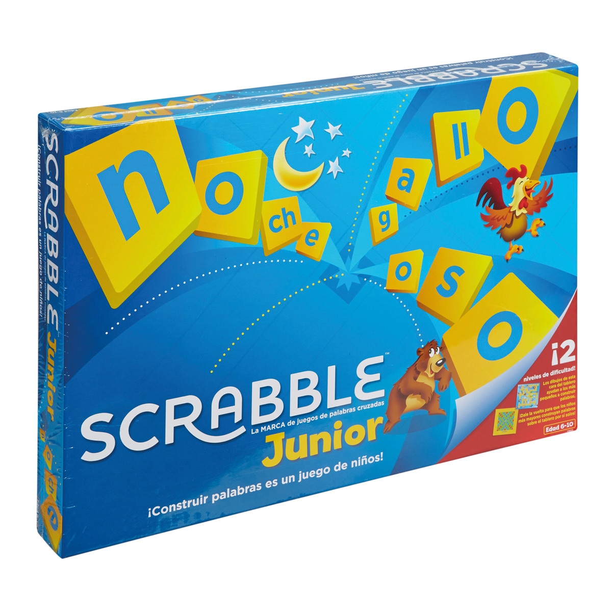 Mattel Games Scrabble junior, juegos de mesa para niños