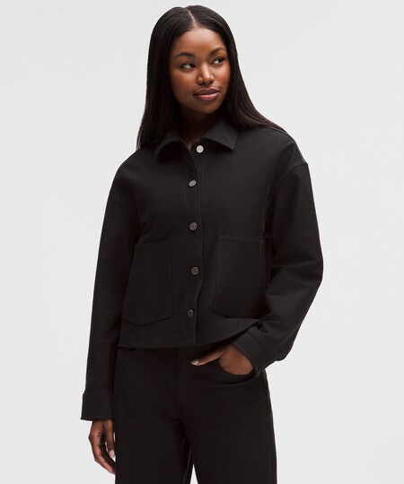 chaqueta corte cuadrado