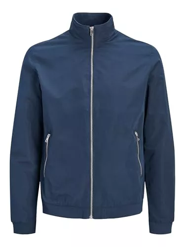 JACK & JONES Cazadora para hombre, azul (navy blazer navy blazer), L