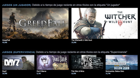 Para sorpresa de nadie, el sistema de recomendaciones de Steam ya ha empezado a generar controversia