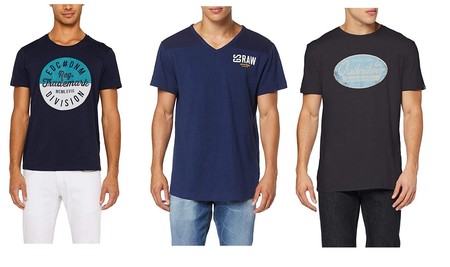 Ofertas por menos de 10 euros en camisetas para hombre: chollos en tallas sueltas de marcas como Quiksilver, Esprit o G-Star