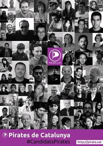 Los Piratas de Cataluña celebran su "éxito" electoral. Los alemanes perfilan sus principios programáticos...