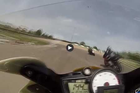 Cuando te quedas sin frenos en circuito a 200 km/h con tres motos delante y se te aparece la virgen