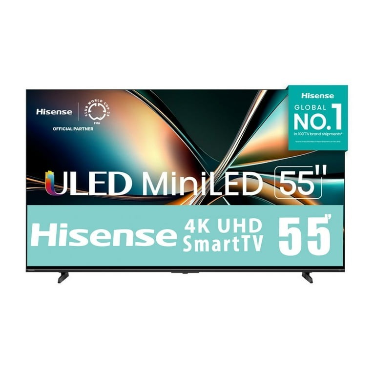 TV Hisense 55 pulgadas 55U7QG Miniled Google 4K