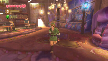 Qué puedes hacer en el bazar de Altárea en Zelda: Skyward Sword HD, y todos sus secretos