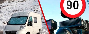 Me compré una furgoneta camper pensando que podría viajar a 120 km/h como en coche; una multa me enseñó que la ley me obliga a ir más despacio