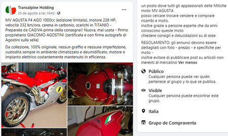 Mv Agusta F4 Ago 2004 Subasta 6