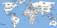 Un mapa donde cada país ocupa su lugar