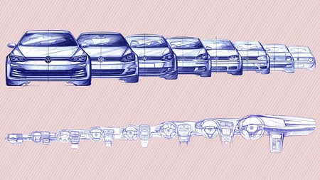 Volkswagen Golf 2020 Teaser 2