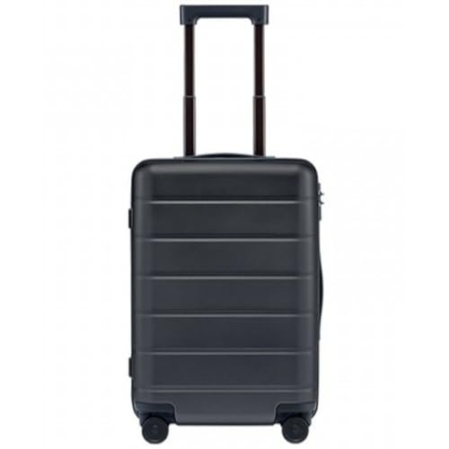 Xiaomi Luggage Classic Pro & Aluminio - 20-28 Inch, Heavy Duty Zippers, TSA Locks, 4:6 Opening Ratio, Corner Protection Technology for Stress-Free Travel, Negro, 20, Classic Pro